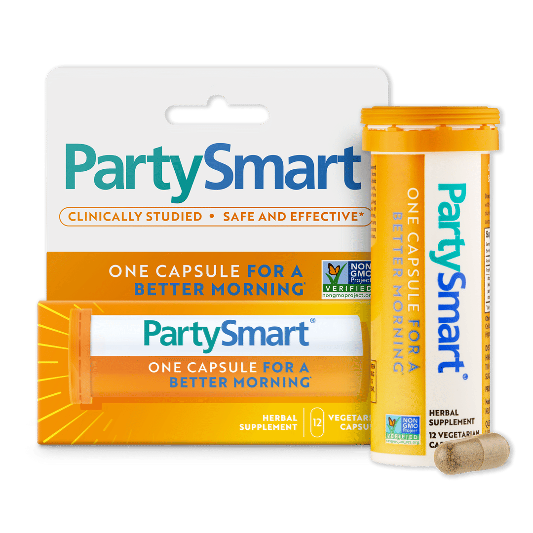 Himalaya Partysmart Better Next Mornings Natural Supplement 12 Capsules