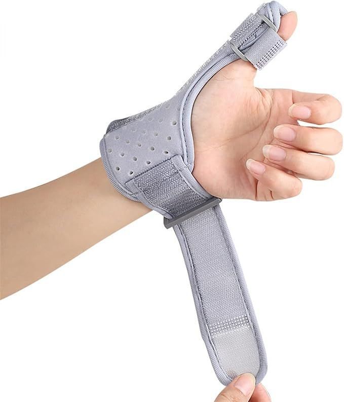 Adjustable Thumb Splint Wrist Strap Support Brace Finger Spica Thumb Immobilizer