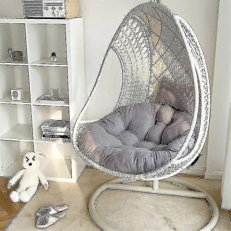 Rattan Hanging Egg Chair Cushion for Swing Balcony Rocking Seat