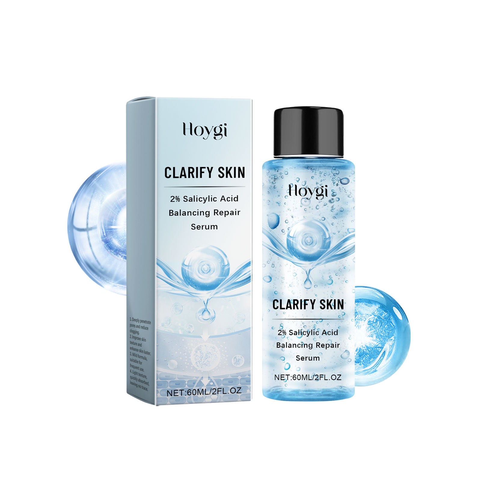 2% Salicylic Acid Serum for Moisturizing, Acne Repair, Clear Skin, Glow ,60ml