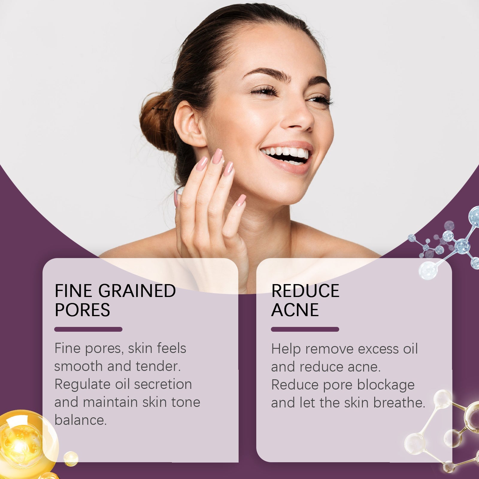 Blackhead Removal Mask, Brightening Facial Care, Hydrates, Clears Pores, Acne Treatment ,100g
