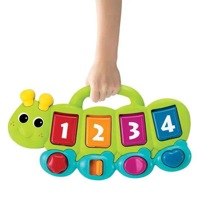 Infantino Light N Sound Pop Up Buddy – Interactive Learning Toy for Babies