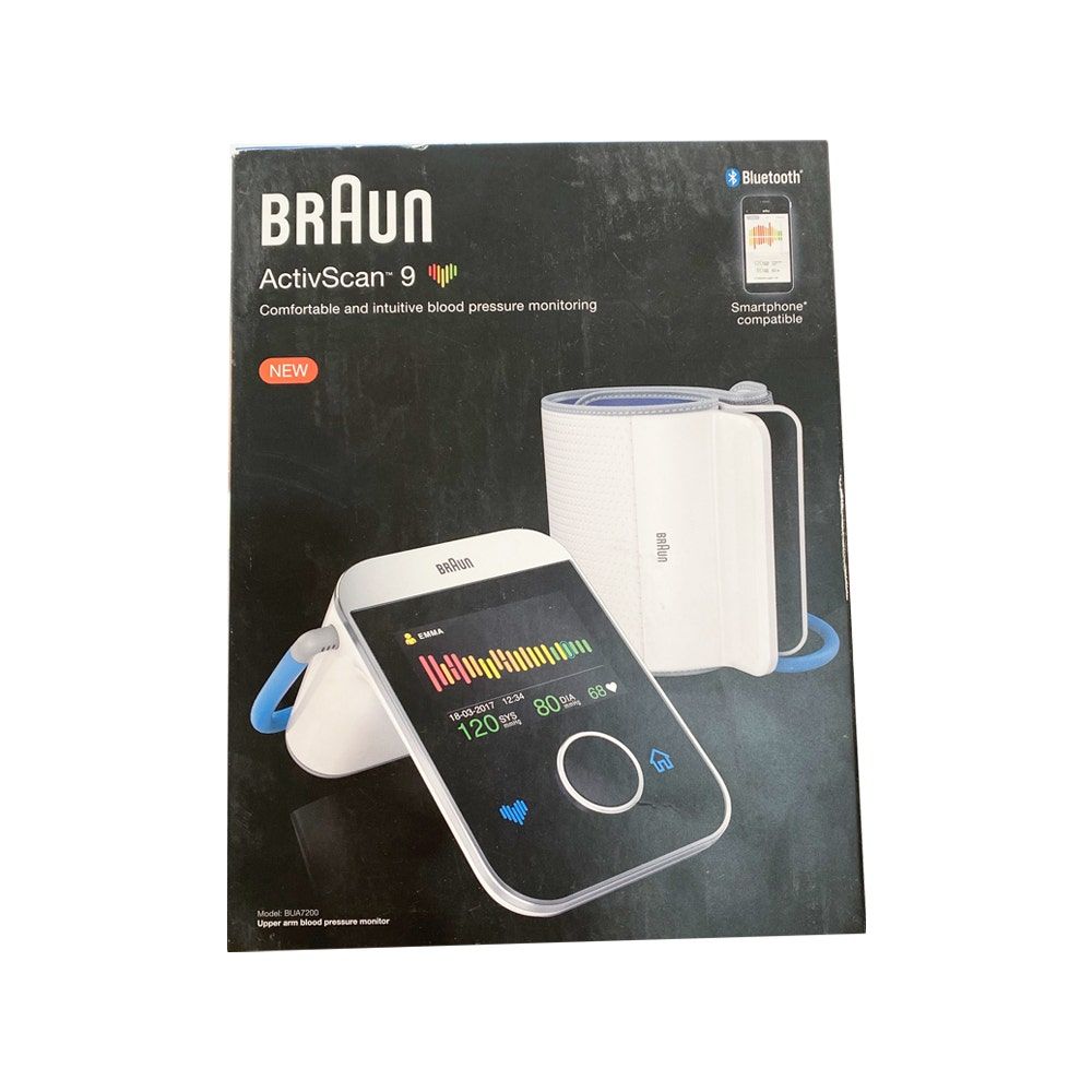 Braun Bua7200 Activscan 9 Upper Arm Bp Monitor