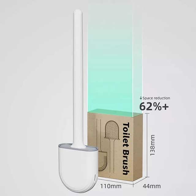 Deep Cleaner Detachable Silicone Toilet Brush - Hygienic, Durable & Easy to Clean Toilet Cleaning Brush