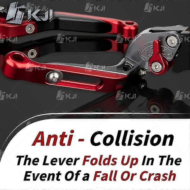 Clutch & Brake Lever Set For Honda CB500X 2022-Present - Adjustable Folding Handle Levers Motorcycle Accessories (Direct Fit)
