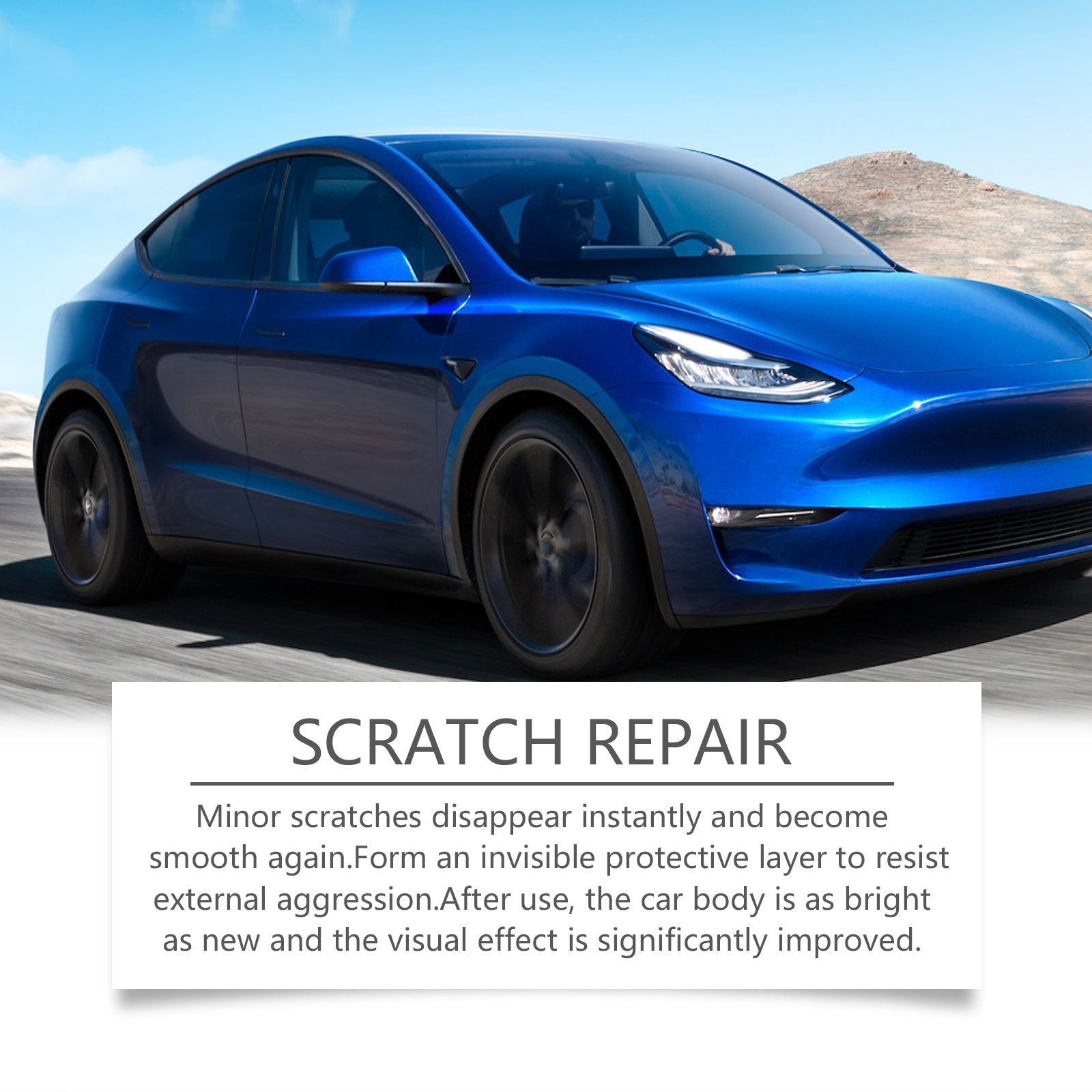 Automotive Scratch Repair Pen Kit, 6-Color, Finish Curing, Easy Car Touch Up ,72ml