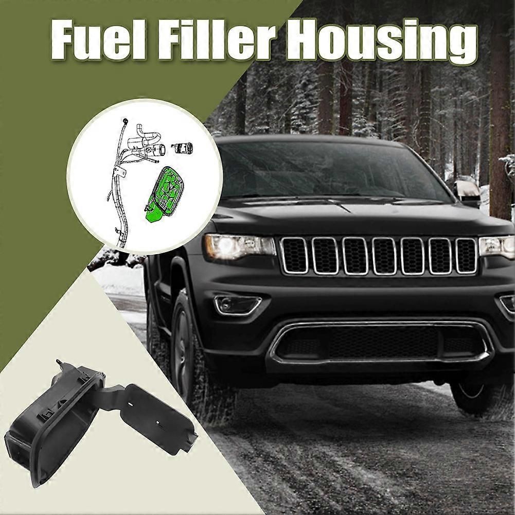 Fuel Door Filler Housing 68148794AM 68148794AH for Jeep Grand Cherokee 2016-2022 Accessories
