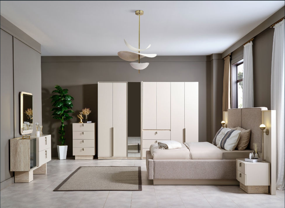 Robby Upholstered King Bedroom Set