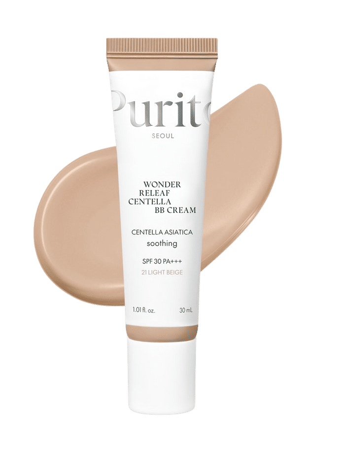PURITO Wonder Releaf Centella BB Cream #21 Light Beige [30ml