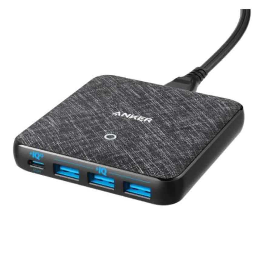 Anker PowerPort Atom III PD 45W + 4 USB Charger, Black