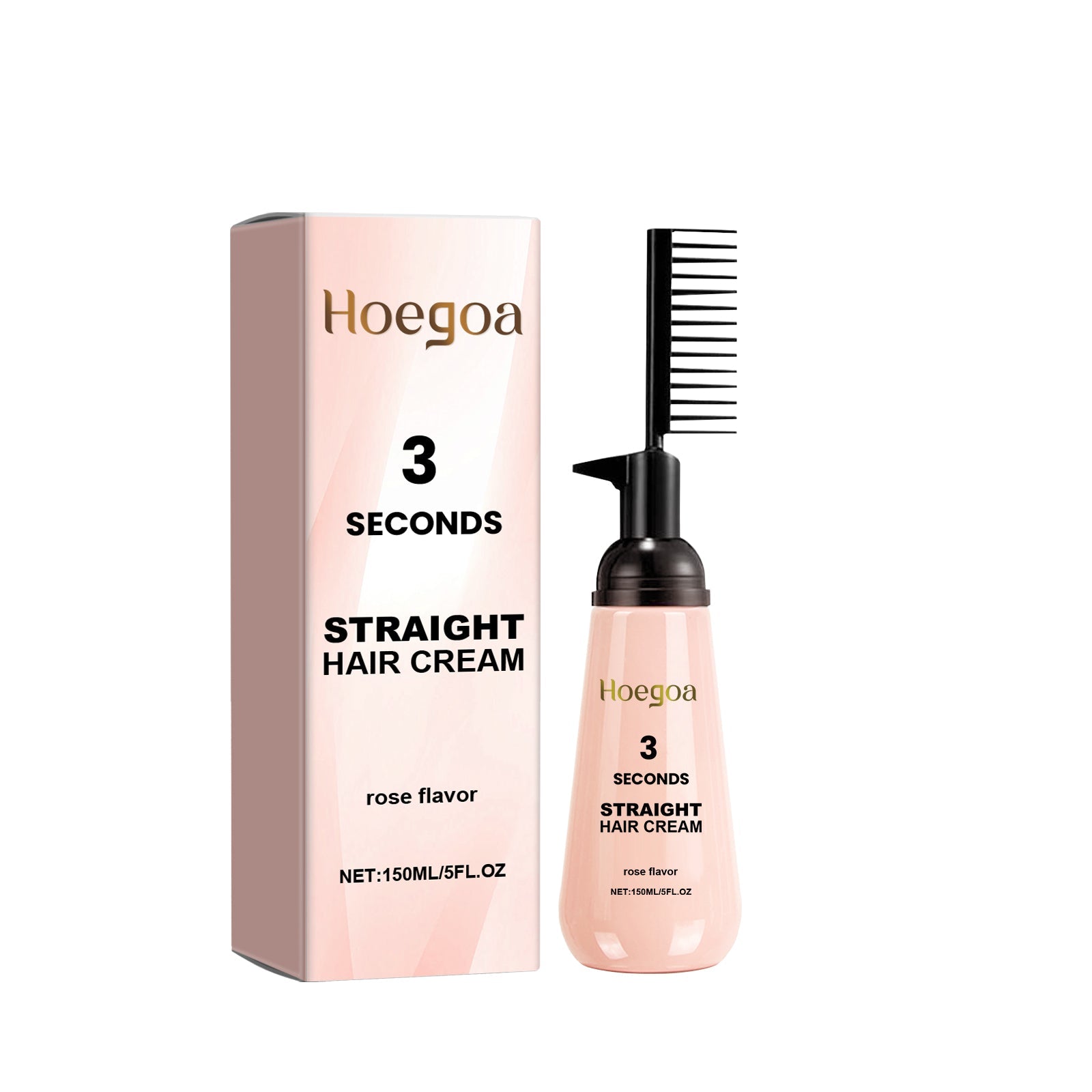 3 Seconds Straight Hair Cream, Smooth, Frizz-Free, Nourishing, Hair Repair ,150ml