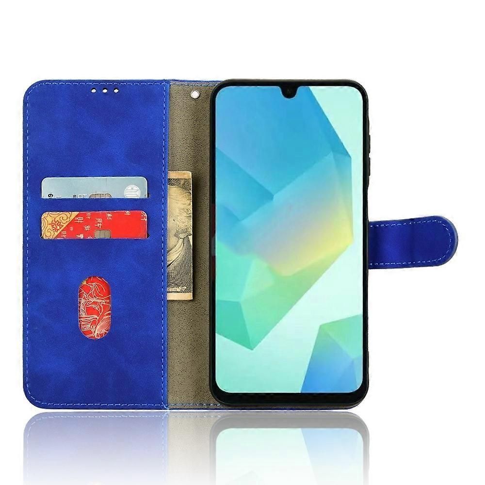 For Samsung Galaxy A16 5G Leather Case Skin-Feel Anti-Drop Wallet Flip Phone Cover