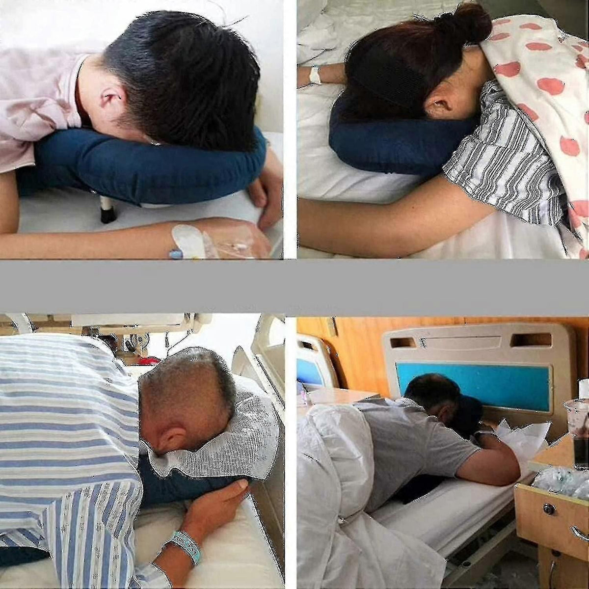 Face Down Recovery Pillow With Adjustable Cervical Support