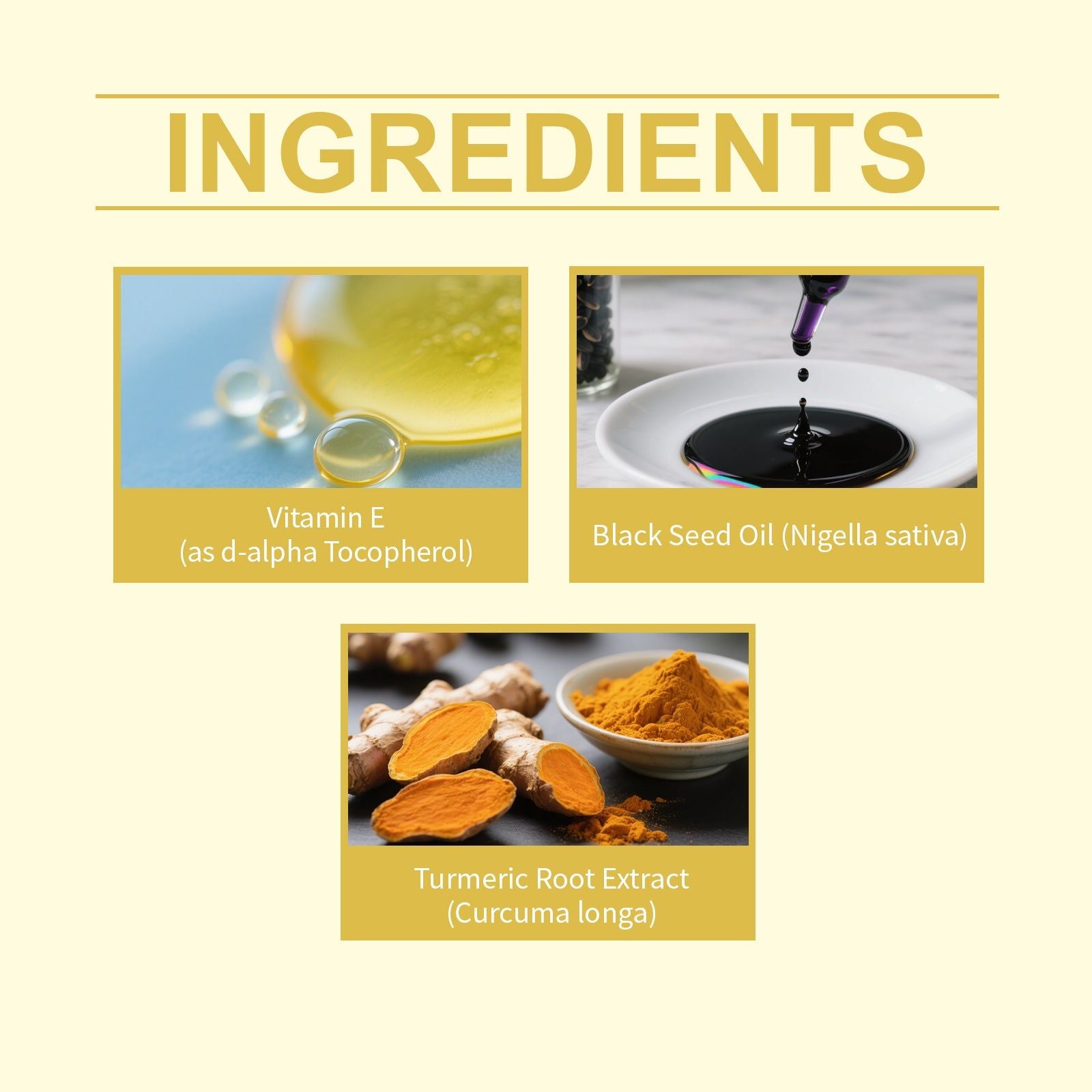 Boost Your Body Care with Black Seed & Turmeric, Daily Wellness Supplement ,30ml