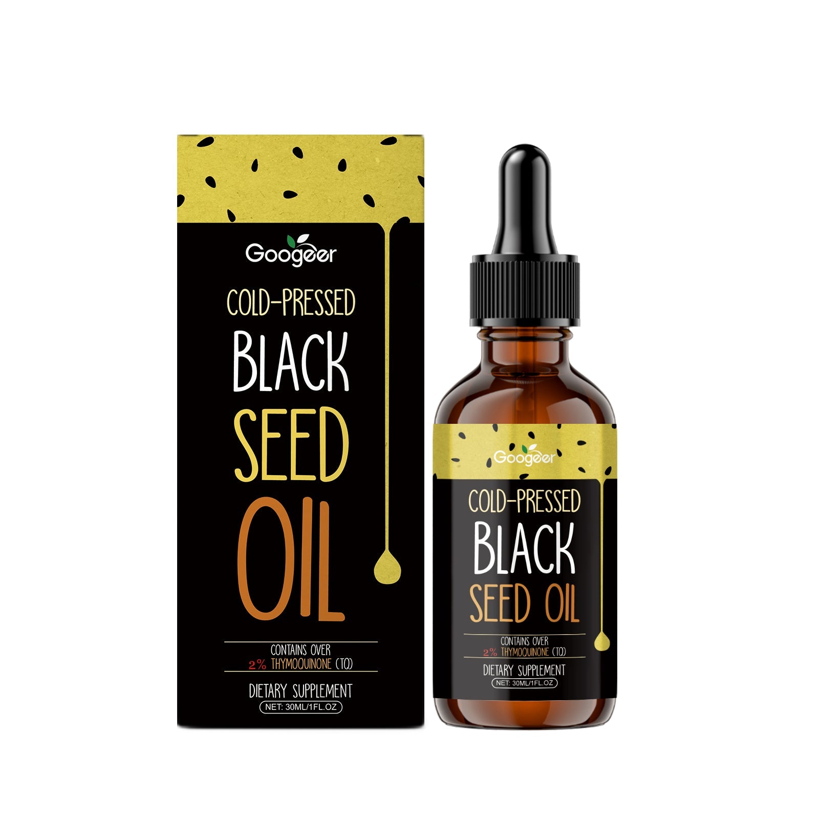 Boost Your Body Care with Black Seed & Turmeric, Daily Wellness Supplement ,30ml