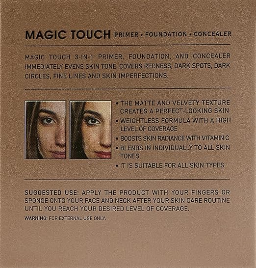 Biobalance Magic Touch Primr.Foundatn.Concealr+ Vit C
