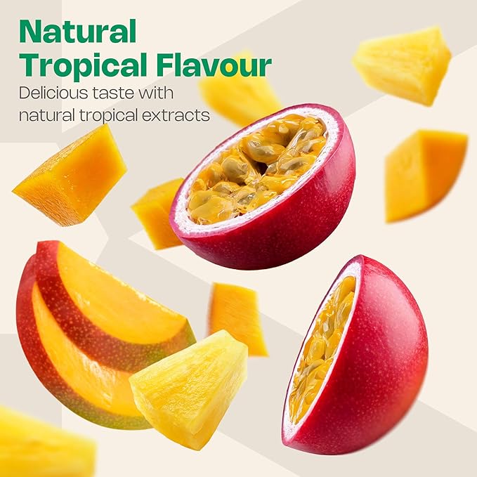 NutriBurst Ashwagandha KSM66  Tropical Fruits Flavor (60 Gummies)
