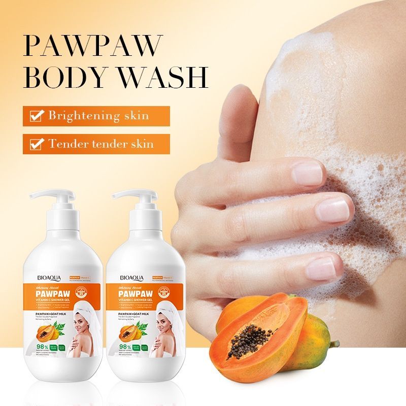 Vitamin C Papaya Brightening & Moisturizing Shower Gel -001-BQY01550
