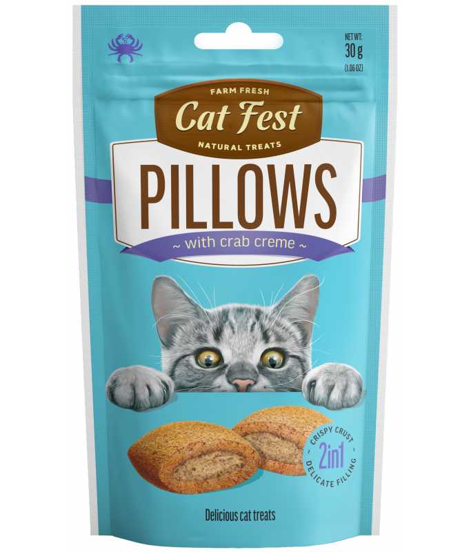 Cat Fest Pillows With Cream - 30g
