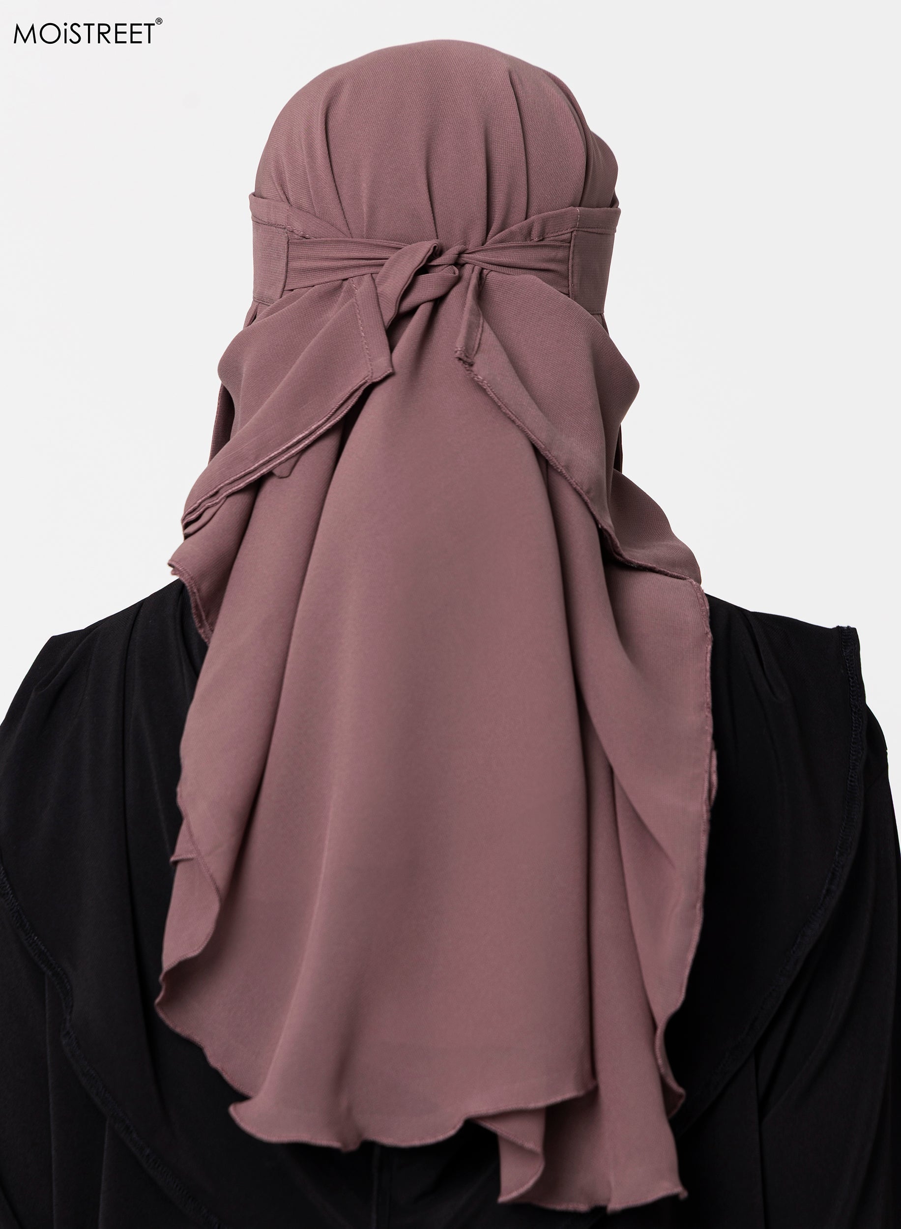 MOiSTREET Islamic Niqab Wool Chiffon