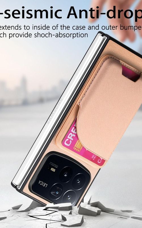 Twill Fabric Leather Skin Phone Case For Xiaomi Mix Fold 4