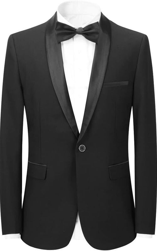 Black Designer Stylish Party Wear Suit for Men wedding groom suit Gift For Him