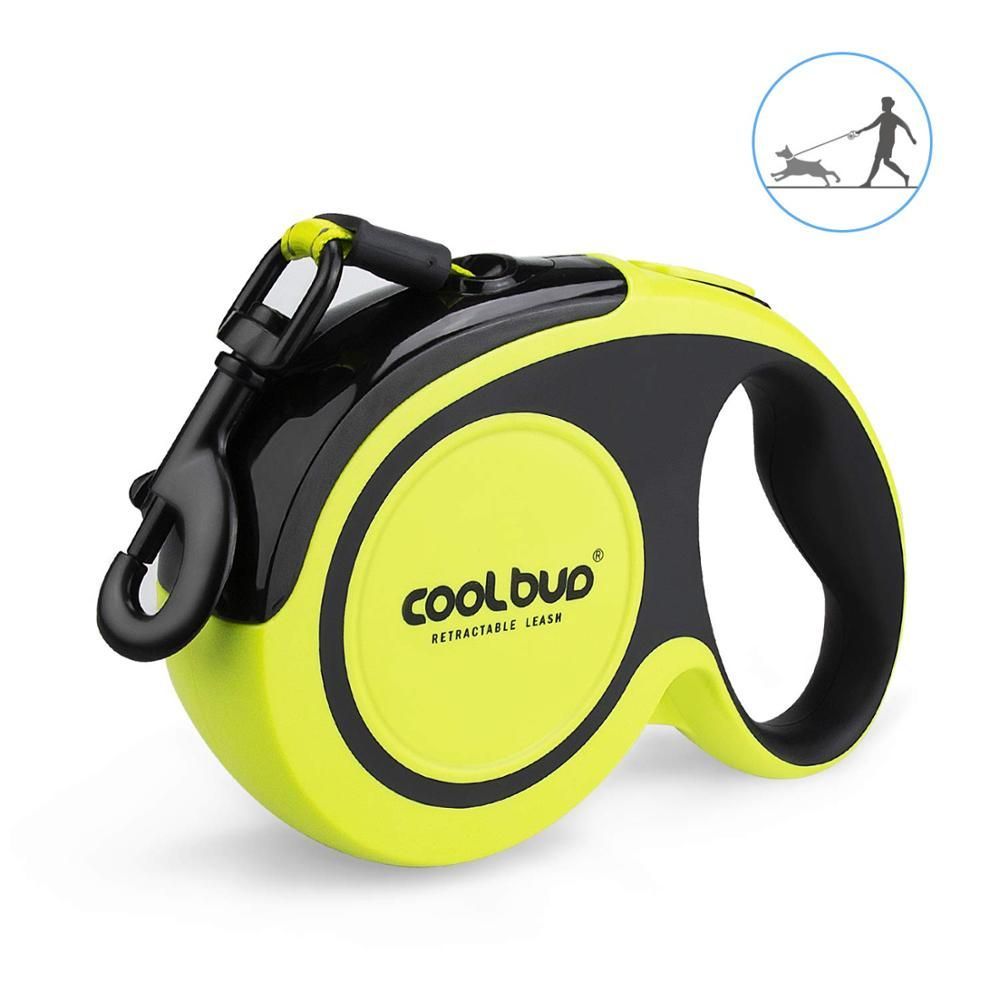 Retractable Dog Leash 5m Reflective Pet Walking Chain Durable Cat Nylon Lead Leash