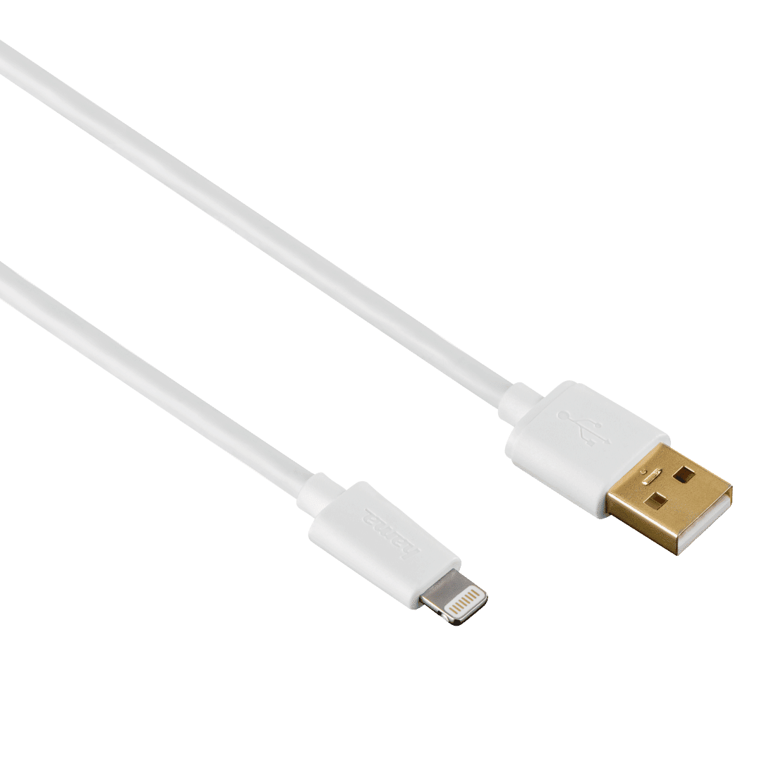 HAMA U6108988 Cable, USB - Lightning, white, 3ft, MFI