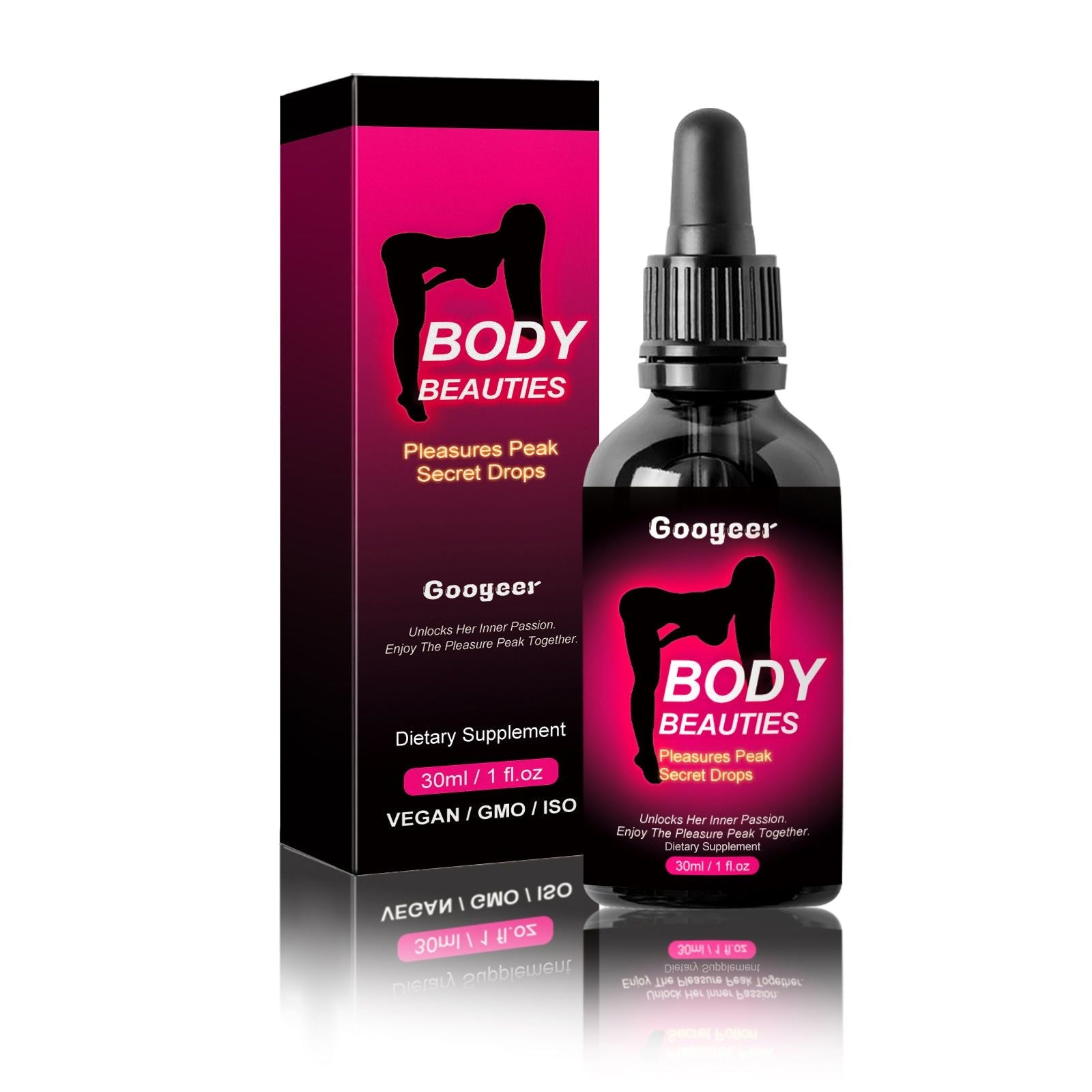 Pleasures Peak Secret Drops, Natural Body Care for Enhanced Intimacy, Boost Passion ,30ml