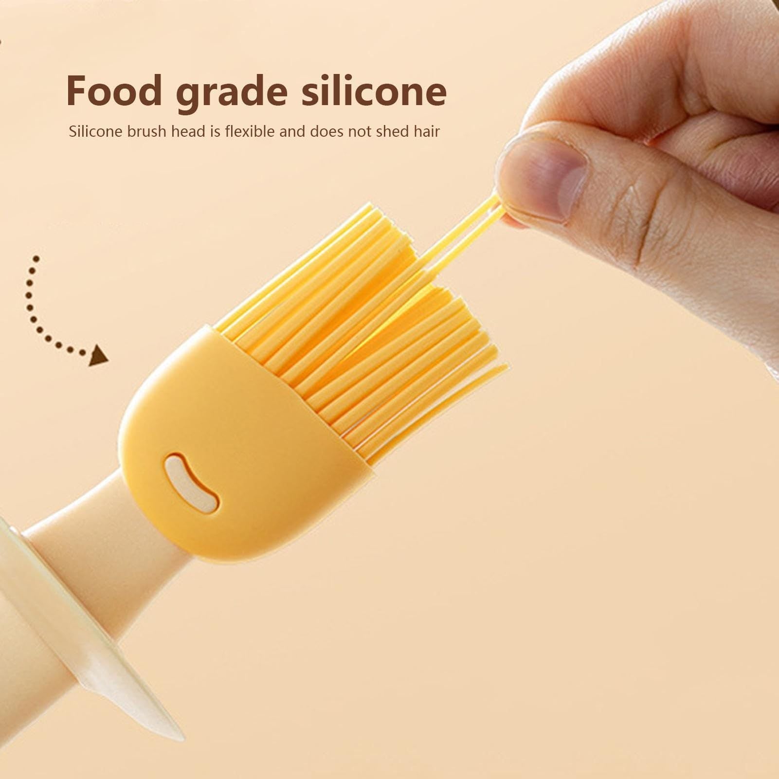 Oil Dispenser Brush Oil Brush Bottle Oil Container For Kitchen Baking Barbecue