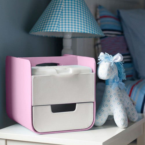 B.Box Caddy Pink Diaper Box