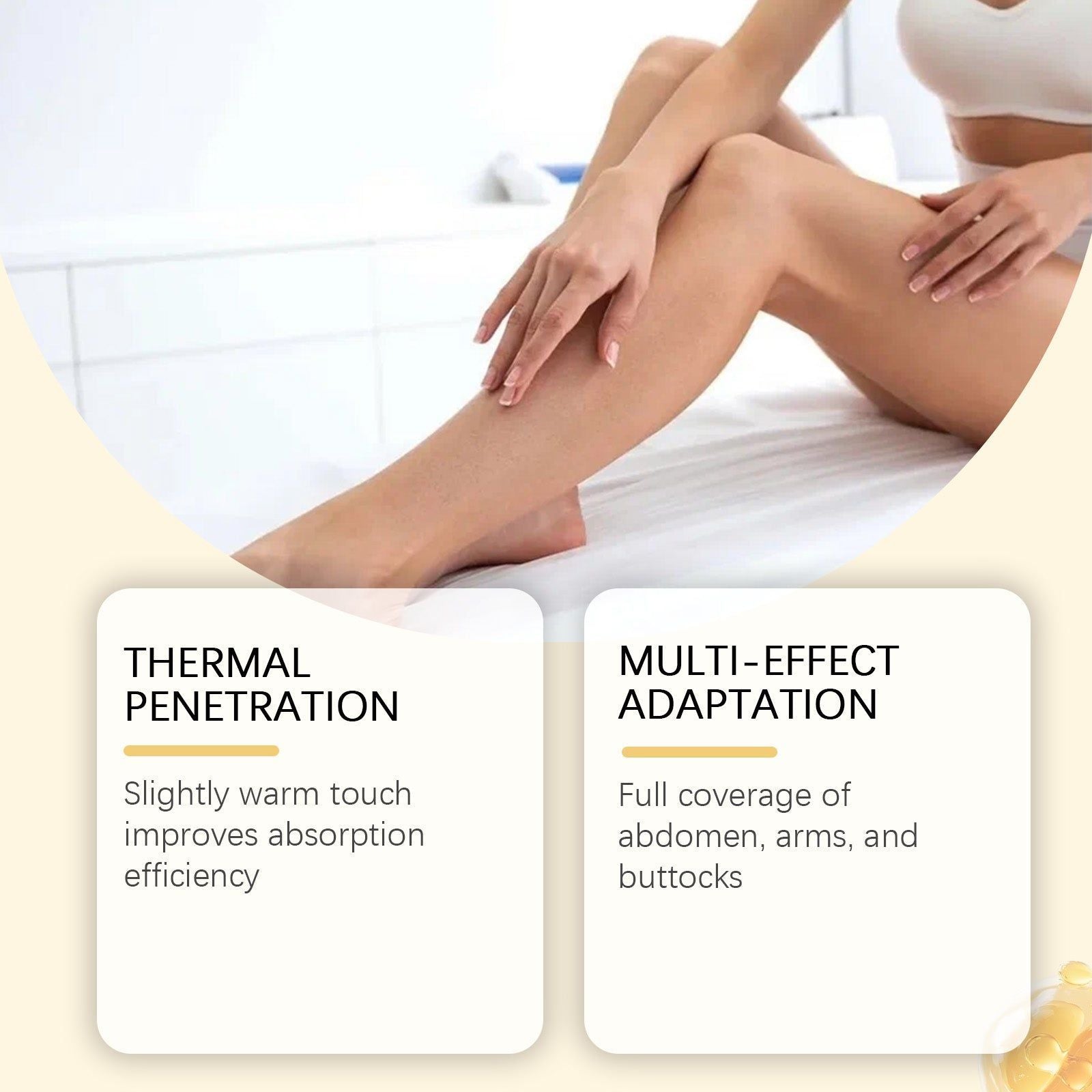 Body Care Moisturizer, Deep Nourishing, Elasticity Boost, Daily Skin Hydration ,50g