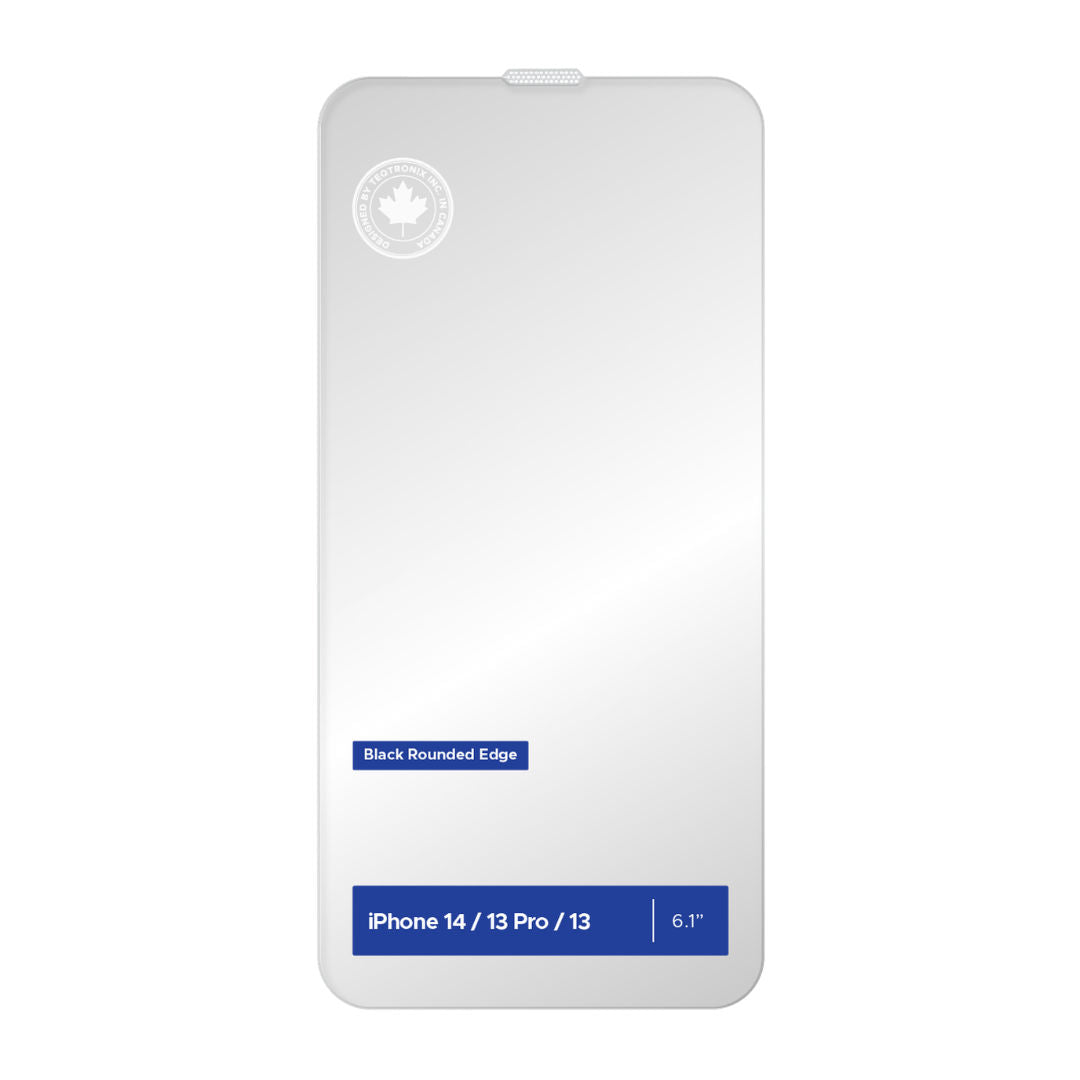 Levelo Anti-Static Clear Twice Tempered Screen Protector For iPhone 14 / 13 / 12/ 11 Pro / Pro Max, Twice Tempered Glass Material