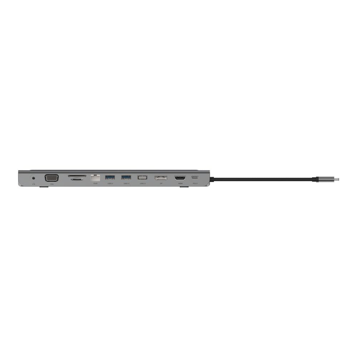 Belkin Connect USB-C 11 in 1 Multiport Dock, Grey