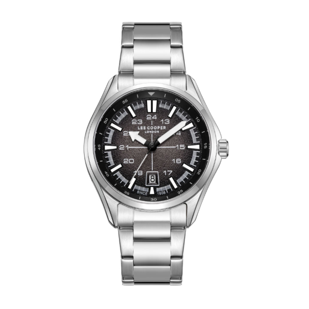 Lee Cooper Men's Analog Black Dial Watch, Lc08200.350