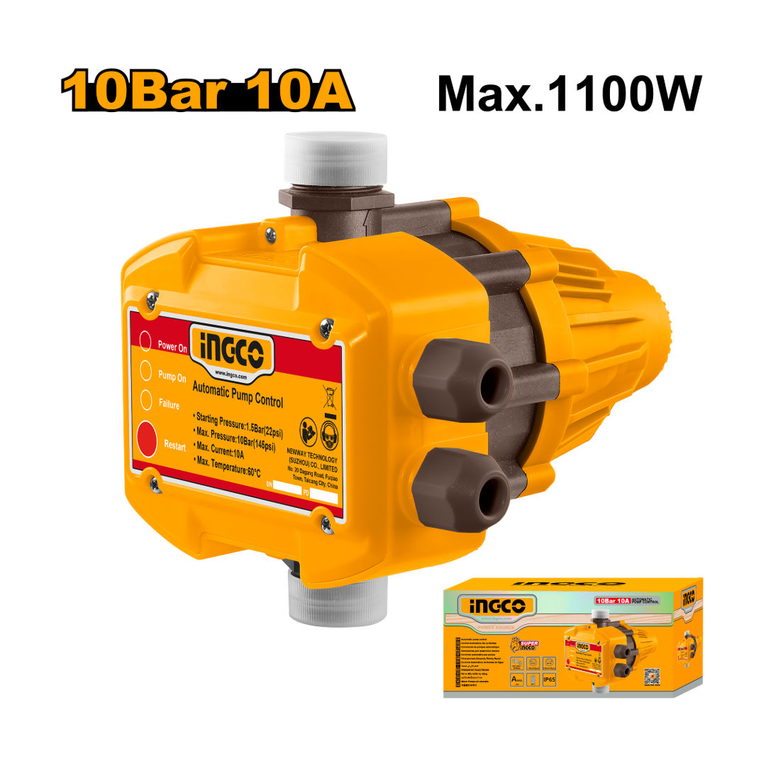 INGCO Automatic Pump Control, Max Power 1100W