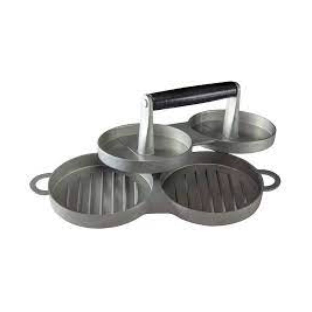 Char-Broil Double Cast Aluminum Burger Press, Pure, 2016 - 6787719