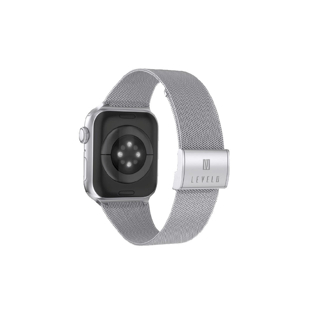 Levelo Double Milanese Watch Strap For Apple Watch, 42/44/45 mm
