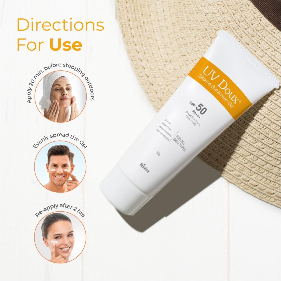 Brinton UV Doux Lightweight Sunscreen Gel 50 g