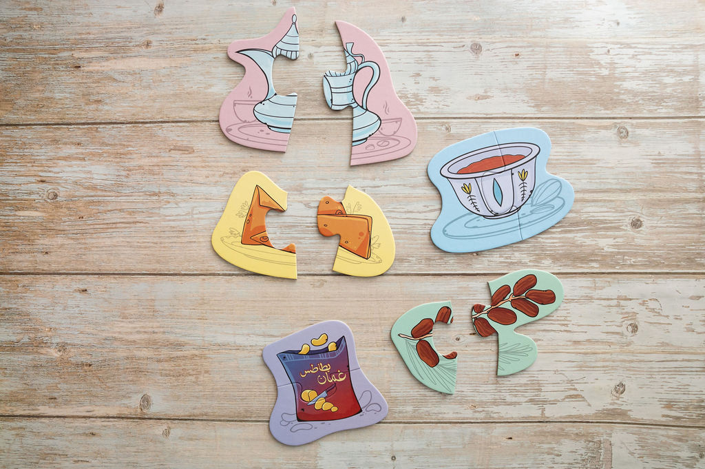 Arabic Food Puzzle Bundle