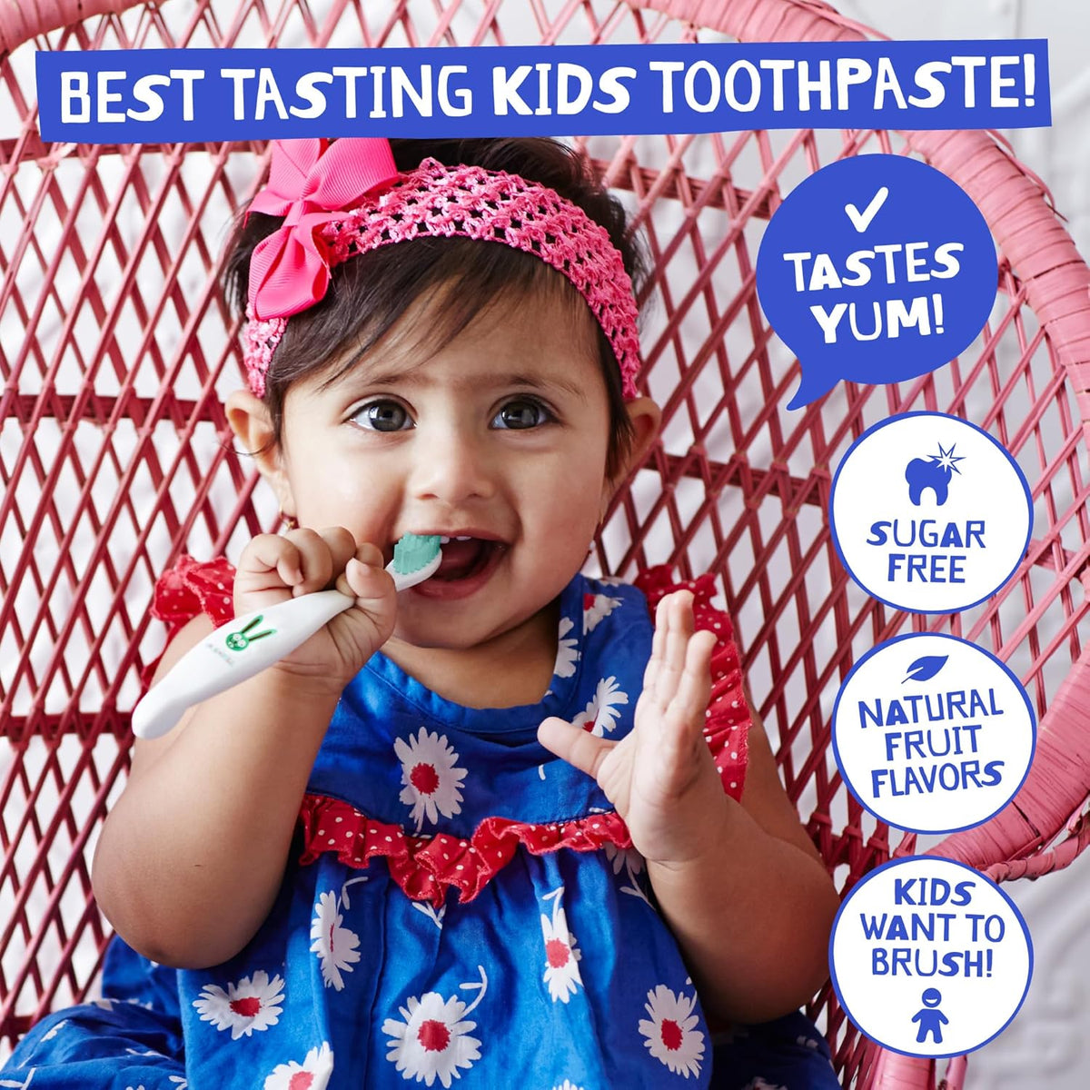 Jack N' Jill Natural Certified Toothpaste - Banana 50g