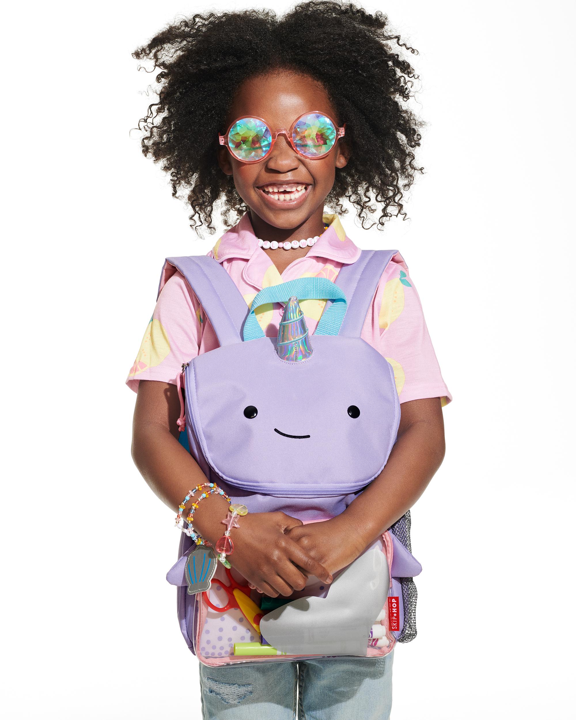 Skip Hop Zoo Big Kid Backpack - Narwhal