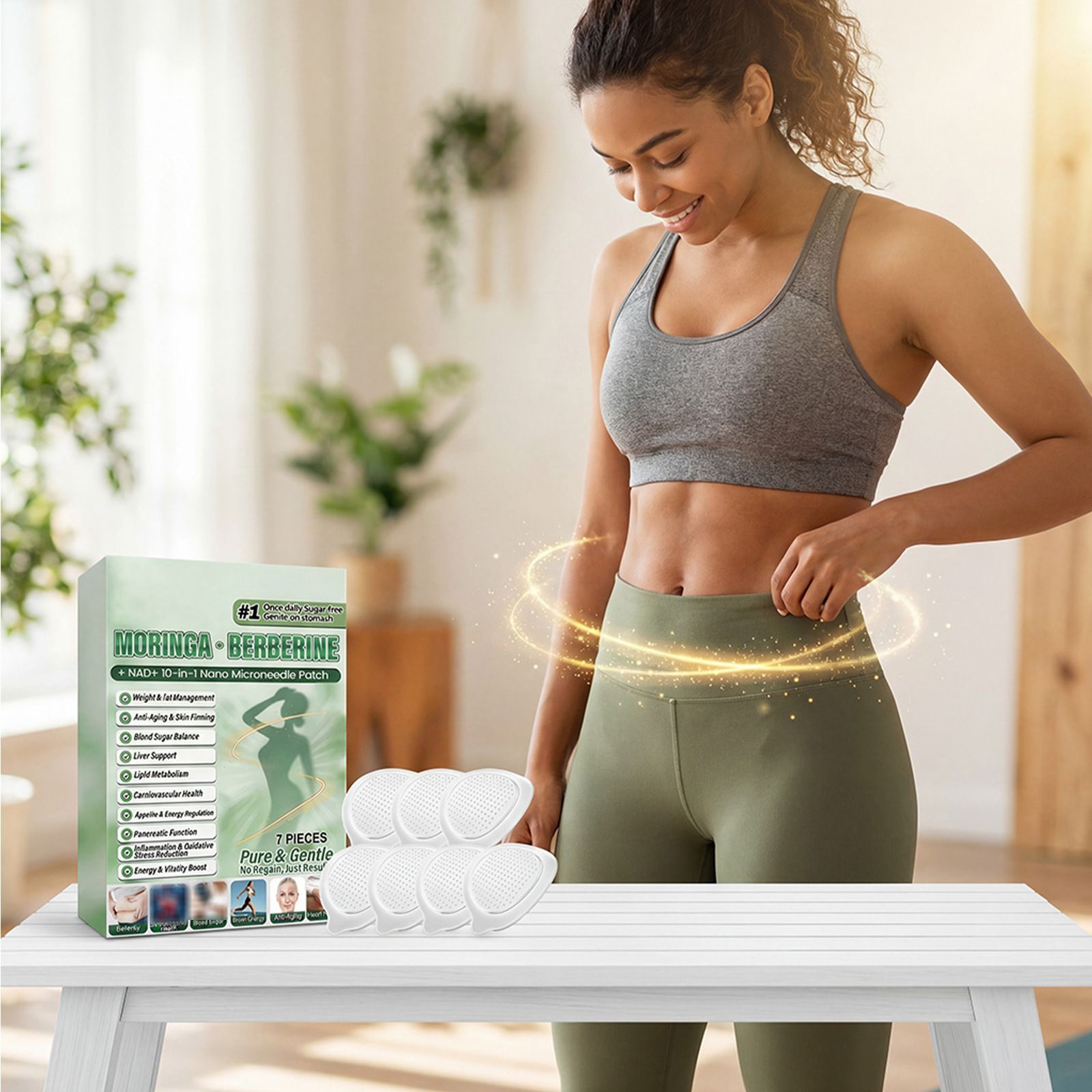 Herbal Body Care Patches Skin-Friendly Stickers 7pcs