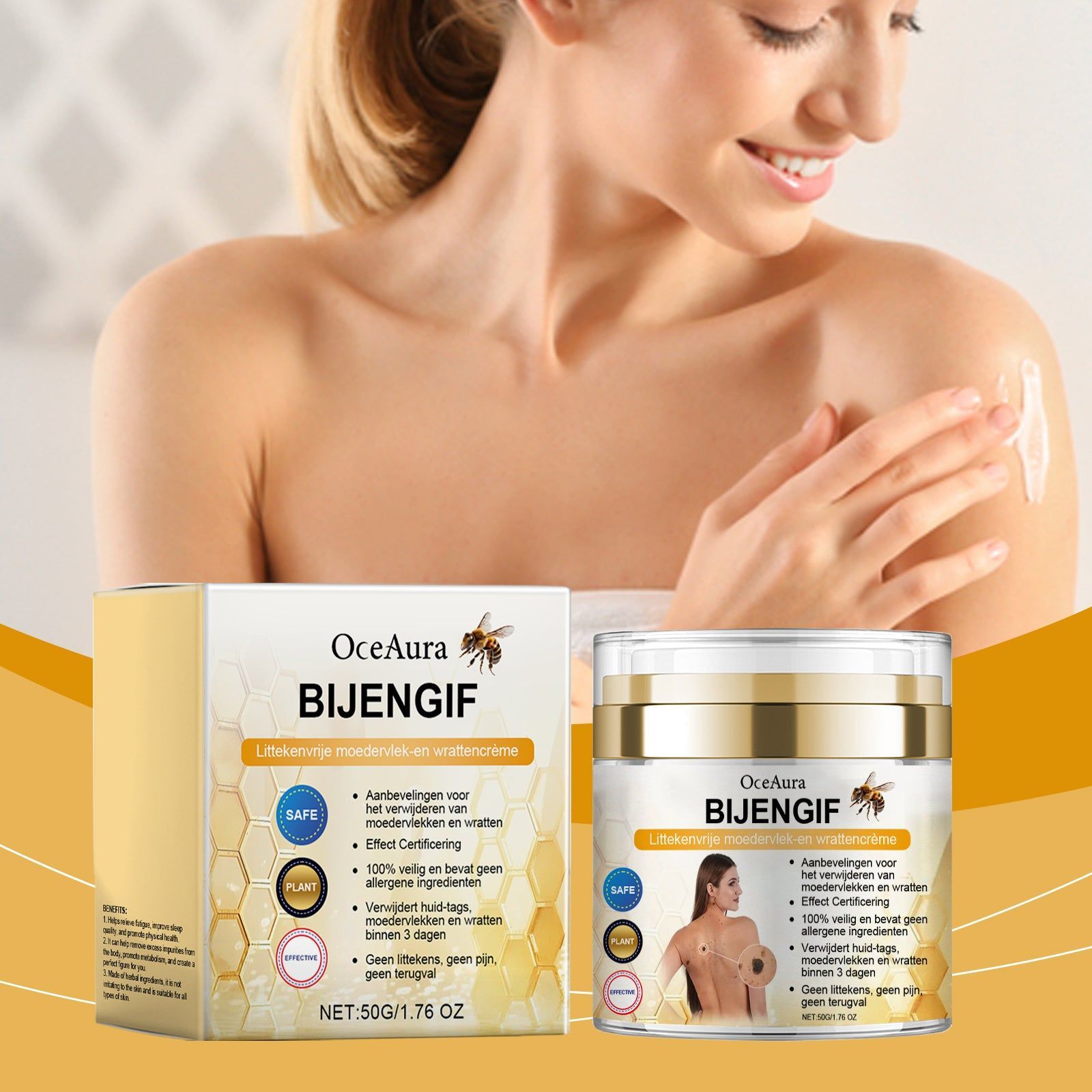 Body Care Cream for Skin Repair, Nourishment, and Wart Removal, Natural Skin Healing ,50g