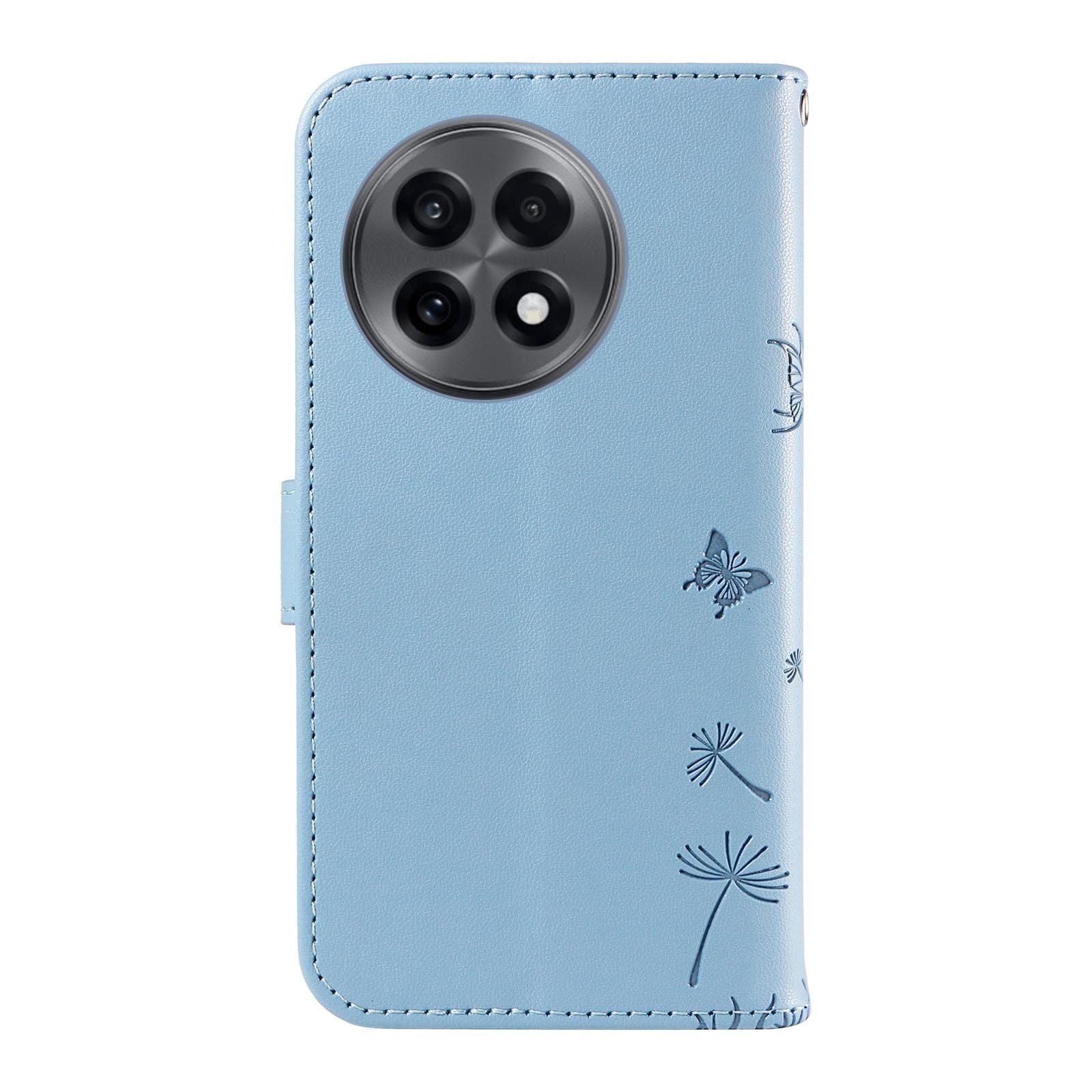 Dandelion Embossed Leather Case For OnePlus 13R 5G Global