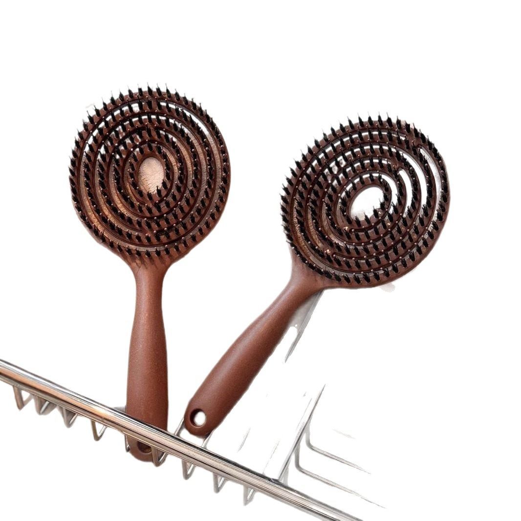 Viral Hollow-out Hairbrush | Detangle & Volumize in Seconds