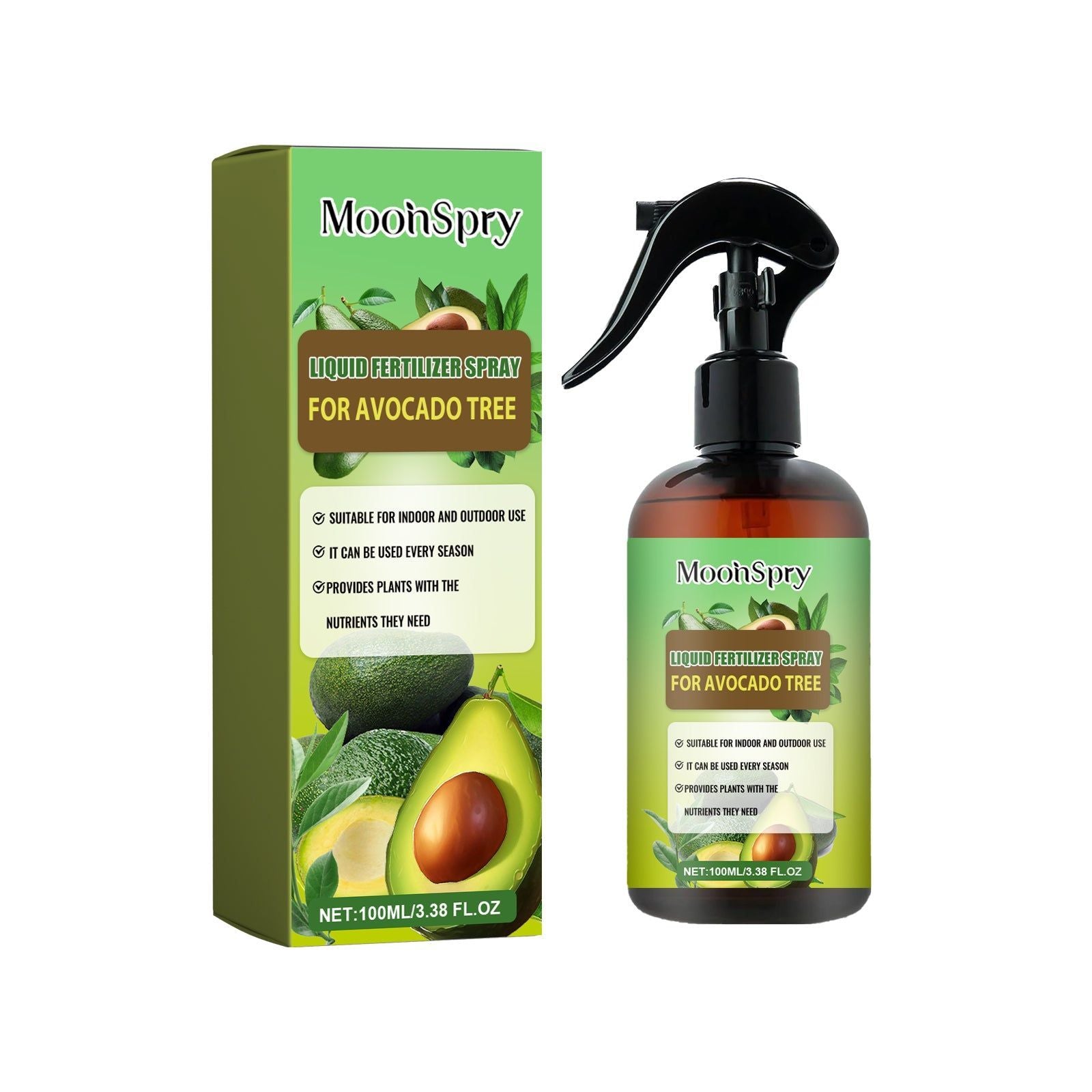 Boost Plant Nutrition Spray for Healthy Avocado Trees, Pest Resistance, Fast Growth ,100ml