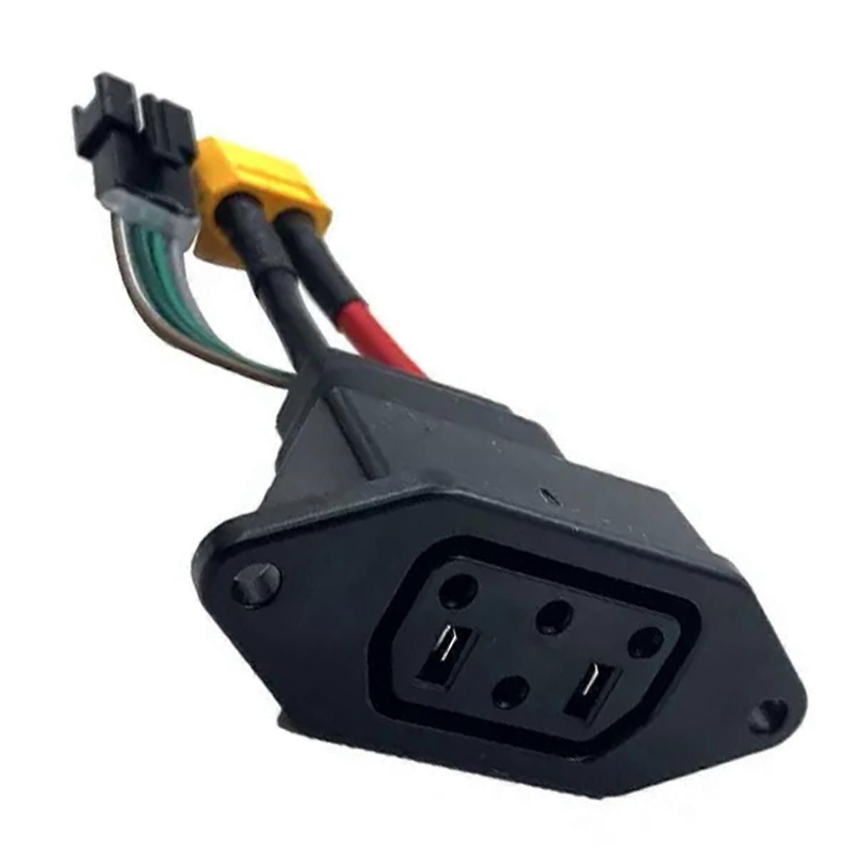 For Super Soco Lithium Battery Charger Socket Line Square Needle