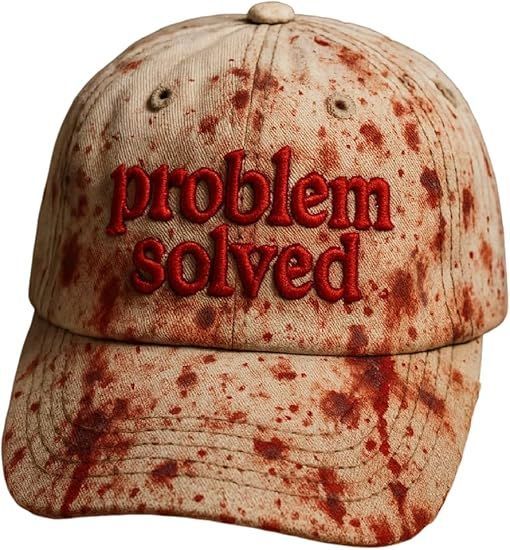 Halloween Hat Horror Unisex Bloody Cap Funny Baseball Cap