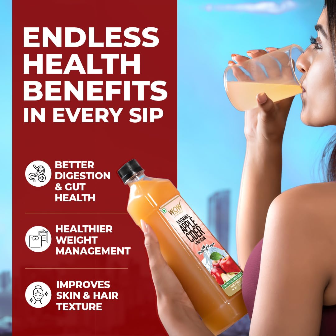 Wow Life Science Apple Cider Vinegar Drink 750ml